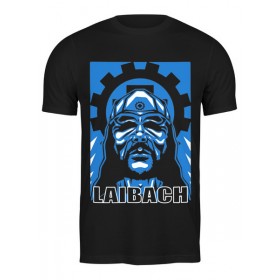 Мужская футболка с принтом Laibach / Milan Fras в Курске,  |  | Тематика изображения на принте: 