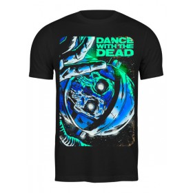 Мужская футболка с принтом Dance with the Dead T-Shirt в Курске,  |  | 