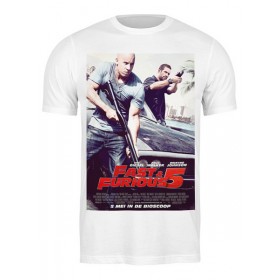 Мужская футболка с принтом Fast Furious / Форсаж в Курске,  |  | 