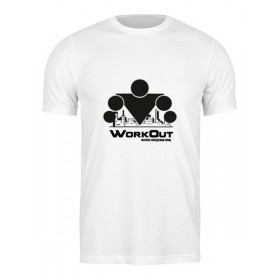Мужская футболка с принтом Street Workout в Курске,  |  | Тематика изображения на принте: 