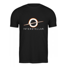 Мужская футболка с принтом Интерстеллар (Interstellar) в Курске,  |  | Тематика изображения на принте: 