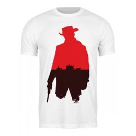 Мужская футболка с принтом Джанго (Django) в Курске,  |  | Тематика изображения на принте: 