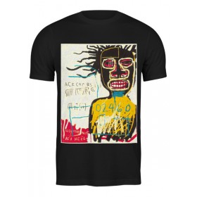 Мужская футболка с принтом Jean-Michel Basquiat в Курске,  |  | 