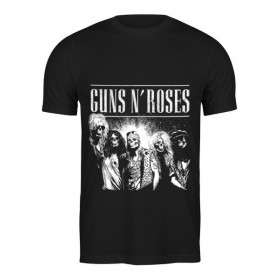 Мужская футболка с принтом Guns n roses в Курске,  |  | 