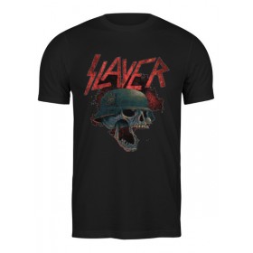 Мужская футболка с принтом Slayer в Курске,  |  | Тематика изображения на принте: 