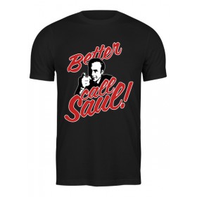 Мужская футболка с принтом Better Call Saul в Курске,  |  | 