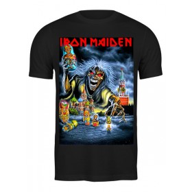 Мужская футболка с принтом Iron Maiden Band в Курске,  |  | 