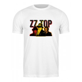 Мужская футболка с принтом ZZ Top в Курске,  |  | 