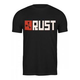 Мужская футболка с принтом Rust. The computer game в Курске,  |  | 