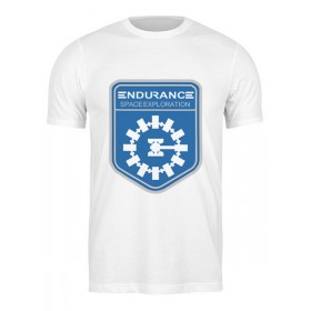 Мужская футболка с принтом Endurance (Interstellar) в Курске,  |  | Тематика изображения на принте: 