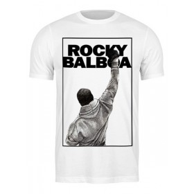 Мужская футболка с принтом Rocky Balboa в Курске,  |  | 