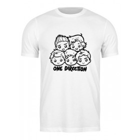 Мужская футболка с принтом One Direction в Курске,  |  | 