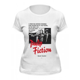 Женская футболка с принтом Pulp Fiction в Курске,  |  | 