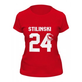 Женская футболка с принтом Stilinski 24 в Курске,  |  | 