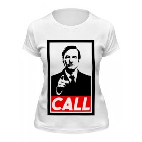 Женская футболка с принтом Лучше звоните Солу (Better Call Saul) в Курске,  |  | 