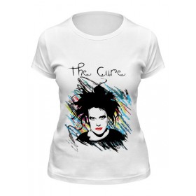Женская футболка с принтом The Cure в Курске,  |  | 