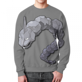 full_print_sweatshirt с принтом Оникс в Курске,  |  | Тематика изображения на принте: 