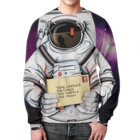full_print_sweatshirt с принтом Space. NASA в Курске,  |  | 
