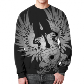 full_print_sweatshirt с принтом Dragon Age. Серые Стражи в Курске,  |  | Тематика изображения на принте: 