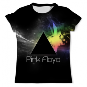 Мужская футболка 3D с принтом Pink Floyd , пинк флойд , музыка в Курске, Футболка с нанесением полноцветного изображения по всей поверхности может быть выполнена в двух вариантах - ХЛОПОК и СИНТЕТИКА. | Хлопок - ткань из 100% хлопка высшего качества пенье.  <br>Синтетика - ткань с высоким содержанием синтетического волокна (до 80%).  Материал хорошо тянется, имеет приятную на ощупь фактуру | Тематика изображения на принте: 