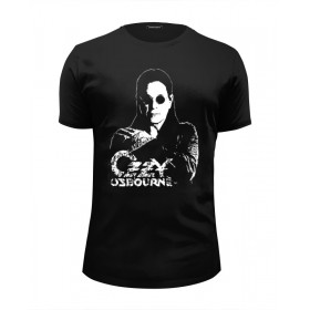 Мужская футболка Premium с принтом Ozzy Osbourne в Курске, Белый, черный, серый меланж, голубой: 100% хлопок, плотность 160 гр. Остальные цвета: 92% хлопок, 8% лайкра, плотность 170-180гр. |  | Тематика изображения на принте: 