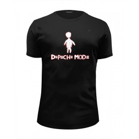 Мужская футболка Premium с принтом Depeche Mode в Курске, Белый, черный, серый меланж, голубой: 100% хлопок, плотность 160 гр. Остальные цвета: 92% хлопок, 8% лайкра, плотность 170-180гр. |  | 