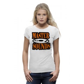 woman_tee с принтом Master Sounds 98.3 в Курске,  |  | Тематика изображения на принте: 