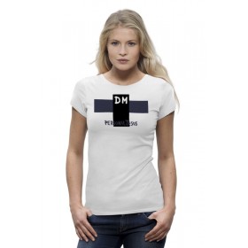 Женская футболка Premium с принтом Depeche Mode в Курске,  |  | 