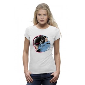 Женская футболка Premium с принтом Робокоп (Robocop) в Курске,  |  | 