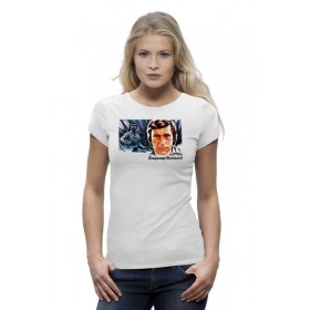 Женская футболка Premium с принтом Владимир Высоцкий в Курске,  |  | 
