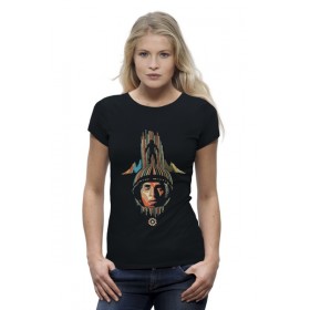 Женская футболка Premium с принтом Интерстеллар (Interstellar) в Курске,  |  | Тематика изображения на принте: 