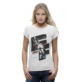 Женская футболка Premium с принтом Fast Furious / Форсаж в Курске,  |  | 