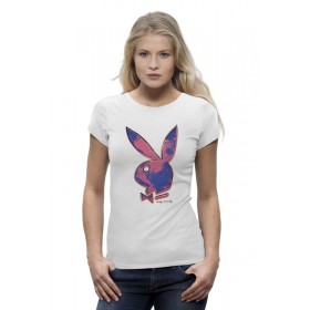 Женская футболка Premium с принтом Энди Уорхолл Playboy в Курске,  |  | Тематика изображения на принте: 