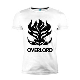 Мужская футболка премиум с принтом Orc Mage - Overlord в Курске, 92% хлопок, 8% лайкра | приталенный силуэт, круглый вырез ворота, длина до линии бедра, короткий рукав | lineage | orc mage | overlord