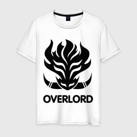 Мужская футболка хлопок с принтом Orc Mage - Overlord в Курске, 100% хлопок | прямой крой, круглый вырез горловины, длина до линии бедер, слегка спущенное плечо. | lineage | orc mage | overlord