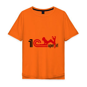Мужская футболка хлопок Oversize с принтом 1C SuperGirl (4) в Курске, 100% хлопок | свободный крой, круглый ворот, “спинка” длиннее передней части | 1с | бухгалтерия | бухгалтерский учет | девушка | программа | программное обеспечение | супер | фигура