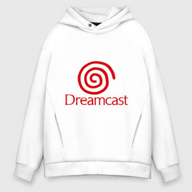 Мужское худи Oversize хлопок с принтом Dreamcast в Курске, френч-терри — 70% хлопок, 30% полиэстер. Мягкий теплый начес внутри —100% хлопок | боковые карманы, эластичные манжеты и нижняя кромка, капюшон на магнитной кнопке | dreamcast | sega | видеоигры | приставки | сега