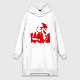 Платье-худи хлопок с принтом Велосипед в Курске,  |  | streeet | xtream | велик | вело | велосипед | стрит | экстрим