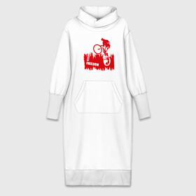 Платье удлиненное хлопок с принтом Велосипед в Курске,  |  | streeet | xtream | велик | вело | велосипед | стрит | экстрим