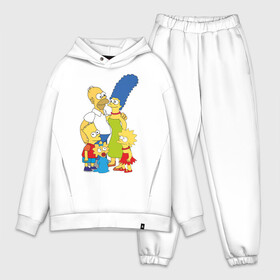 Мужской костюм хлопок OVERSIZE с принтом The Simpsons (2) в Курске,  |  | гомер