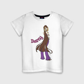 Детская футболка хлопок с принтом WinX darcy в Курске, 100% хлопок | круглый вырез горловины, полуприлегающий силуэт, длина до линии бедер | darcy | winx | винкс