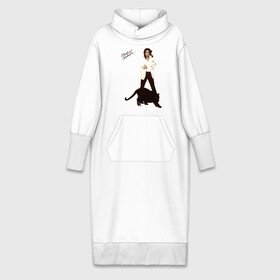 Платье удлиненное хлопок с принтом Michael Jackson (2) в Курске,  |  | Тематика изображения на принте: jackson | michael | mj | pop | джексон | майкл | майкл джексон | поп