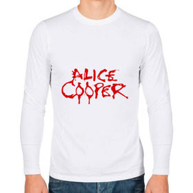 Мужской лонгслив хлопок с принтом Alice Cooper в Курске, 100% хлопок |  | alice cooper | metal | rock | логотип | метал | музыка | музыкант | рок | рок музыка | элис купер