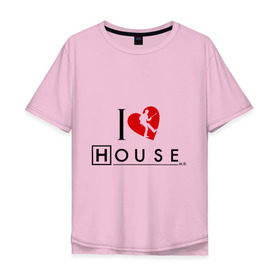 Мужская футболка хлопок Oversize с принтом Доктор Хаус 9 в Курске, 100% хлопок | свободный крой, круглый ворот, “спинка” длиннее передней части | everybody lies | haus | house | все лгут | доктор | хауз | хаус | хью лори