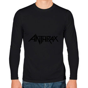 Мужской лонгслив хлопок с принтом Anthrax в Курске, 100% хлопок |  | anthrax | hard rock | metal | rock | логотип | метал | музыка | рок | рок группа | рок группы | хард рок