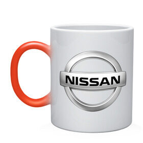 Кружка хамелеон с принтом Nissan в Курске, керамика | меняет цвет при нагревании, емкость 330 мл | nisan | nissan | авто | автобренды | автомобиль | машинки | машины | нисан | ниссан | ниссанчик | тачки