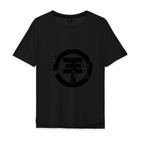 Мужская футболка хлопок Oversize с принтом Tokio Hotel (2) в Курске, 100% хлопок | свободный крой, круглый ворот, “спинка” длиннее передней части | Тематика изображения на принте: emo | rock | метал | металл | эмо