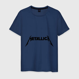 Мужская футболка хлопок с принтом Metallica (3) в Курске, 100% хлопок | прямой крой, круглый вырез горловины, длина до линии бедер, слегка спущенное плечо. | hard | heavy | heavy metal | metalica | metall | metallica | rock | trash metal | металика | металл | рок | трэш метал | хеви метал