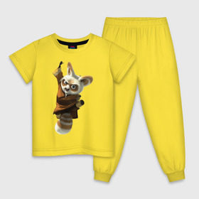 Детская пижама хлопок с принтом Кунг фу Панда (11) в Курске, 100% хлопок |  брюки и футболка прямого кроя, без карманов, на брюках мягкая резинка на поясе и по низу штанин
 | Тематика изображения на принте: kung fu panda | panda | кунг фу | кунг фу панда
