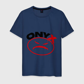 Мужская футболка хлопок с принтом Onyx в Курске, 100% хлопок | прямой крой, круглый вырез горловины, длина до линии бедер, слегка спущенное плечо. | gangsta | hip hop | hop | оникс | хоп